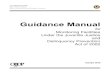 Guidance Manual for Monitoring Facilities Under the 