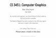 CS 3451: Computer Graphics