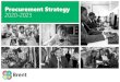 Procurement Strategy 2020-2023 - Brent Council