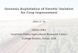 Genomic Exploitation of Genetic Variation for Crop Improvement