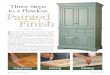 Three Steps Painted Finish - FineWoodworking