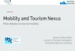 Mobility and Tourism Nexus Eduard J Alvarez Palau 