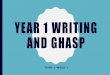 Year 1 Writing and GHasp - bratton.wilts.sch.uk