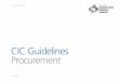 CIC Guidelines Procurement - New Zealand Construction 
