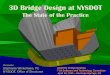 3D Bridge Design at NYSDOT - Transportation