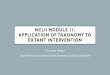 NCLII Module 11: Application of Taxonomy to Extant 