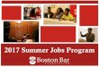 2017 Summer Jobs Program - Boston Bar Association
