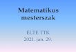 Master’s program in mathematics - math.elte.hu
