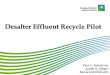 Desalter Effluent Recycle Technology