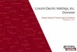 Lincoln Electric Holdings, Inc. Overview