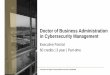 Doctor of Business Administration in Cybersecurity Management