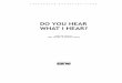 DO YOU HEAR WHAT I HEAR? - Gary Fry Music