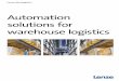 Automation solutions for warehouse logistics