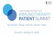 Houston January 27, 2018 - Cancer Research