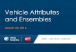 Vehicle Attributes and Ensembles