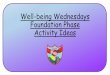 Well-being Wednesdays Foundation Phase Activity Ideas