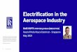 Electrification in the Aerospace Industry