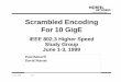Scrambled Encoding For 10 GigE - IEEE-SA