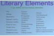 Literary Elements Powerpoint copy