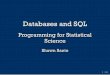 Databases and SQL - Duke University