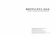 MOTU PCI- 424