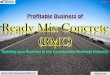 Profitable Business of Ready Mix Concrete (RMC). Building 