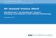IP-based Voice Mail - AudioCodes