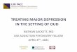 TREATING MAJOR DEPRESSION IN THE SETTING OF OUD