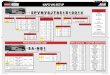 Quick Reference Counter Card - HINO