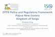 DTTB Policy and Regulatory Framework Papua New Guinea 