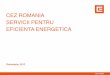 CEZ ROMANIA SERVICII PENTRU EFICIENTA ENERGETICA