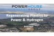 Regenerating Plastics to Power & Hydrogen