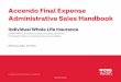 Accendo Final Expense Administrative Sales Handbook