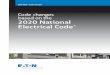 Code changes based on the 2020 National Electrical Code