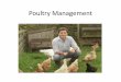 Poultry Management - SARE