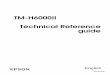 TM-H6000II Technical Reference guide