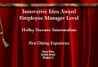 Innovative Idea Award Employee Manager Level
