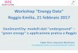 Reggio Emilia, 21 febbraio 2017 - GeoSmartCity
