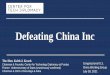 Defeating China Inc