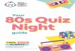 Your 80s Quiz Night - GOSH