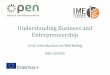 Understanding Business and Entrepreneurship