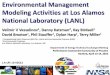 Environmental Management Modeling Activities at Los Alamos 