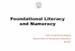 Foundational Literacy and Numeracy - NCERT