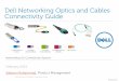 Dell Networking Optics and Cables Connectivity Guide