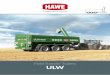 Field Transfer Trailers ULW - HAWE-WESTER