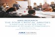 AMA RESEARCH THE FOUR CRITICAL ABILITIES
