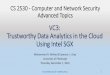 VC3: Trustworthy Data Analytics in the Cloud Using Intel SGX