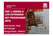 HSE s AGEING & LIFE EXTENSION KEY PROGRAMME (KP4)