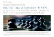 Building a better RFP - Private Banking & Wealth Management