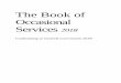 The Book of Occasional Services 2003